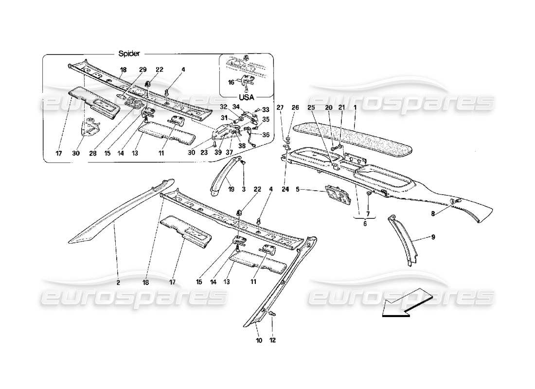 part diagram containing part number 62206200