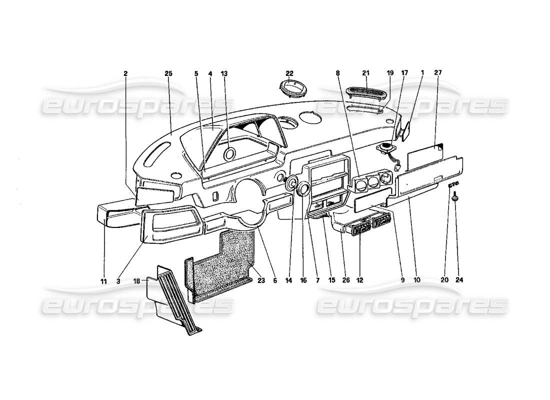 part diagram containing part number 61813900