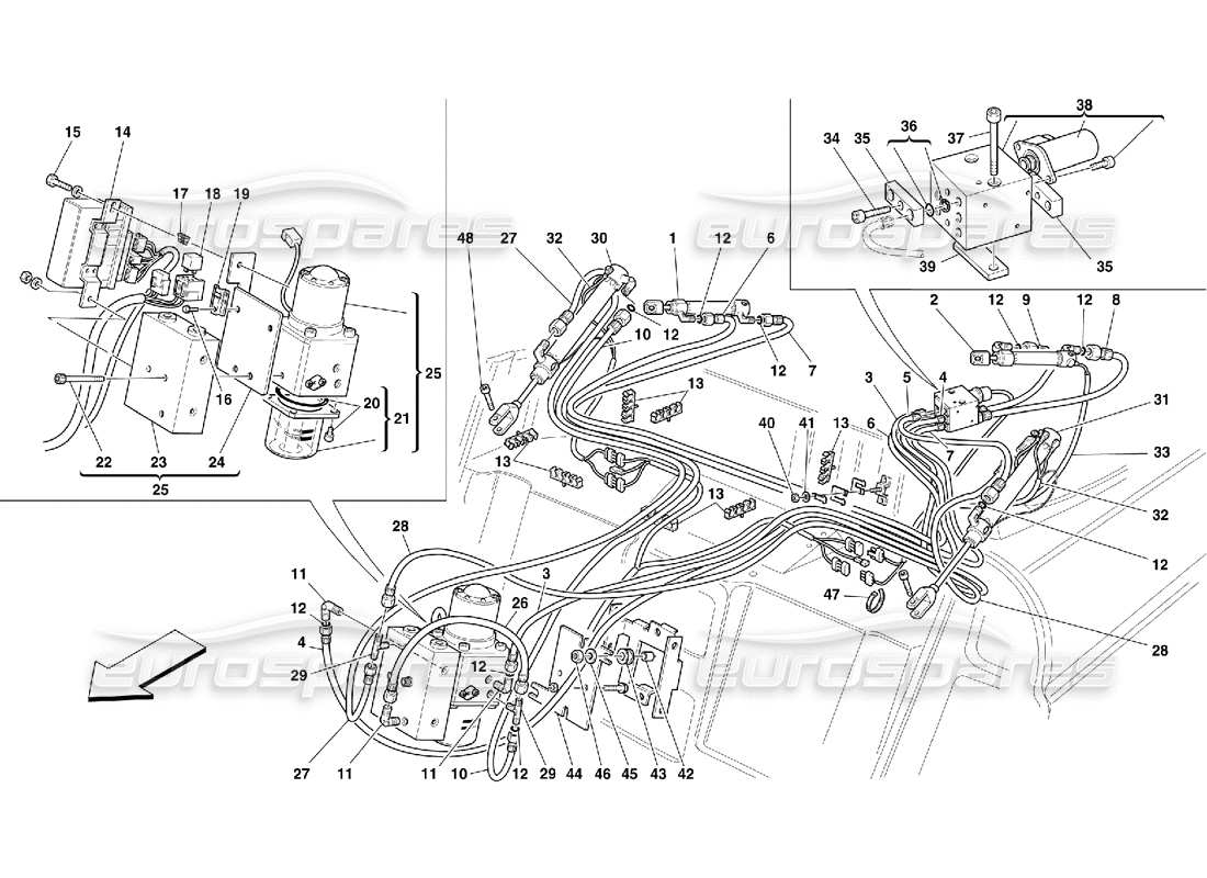 part diagram containing part number 64418200