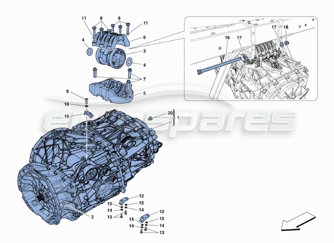 part diagram containing part number 259443