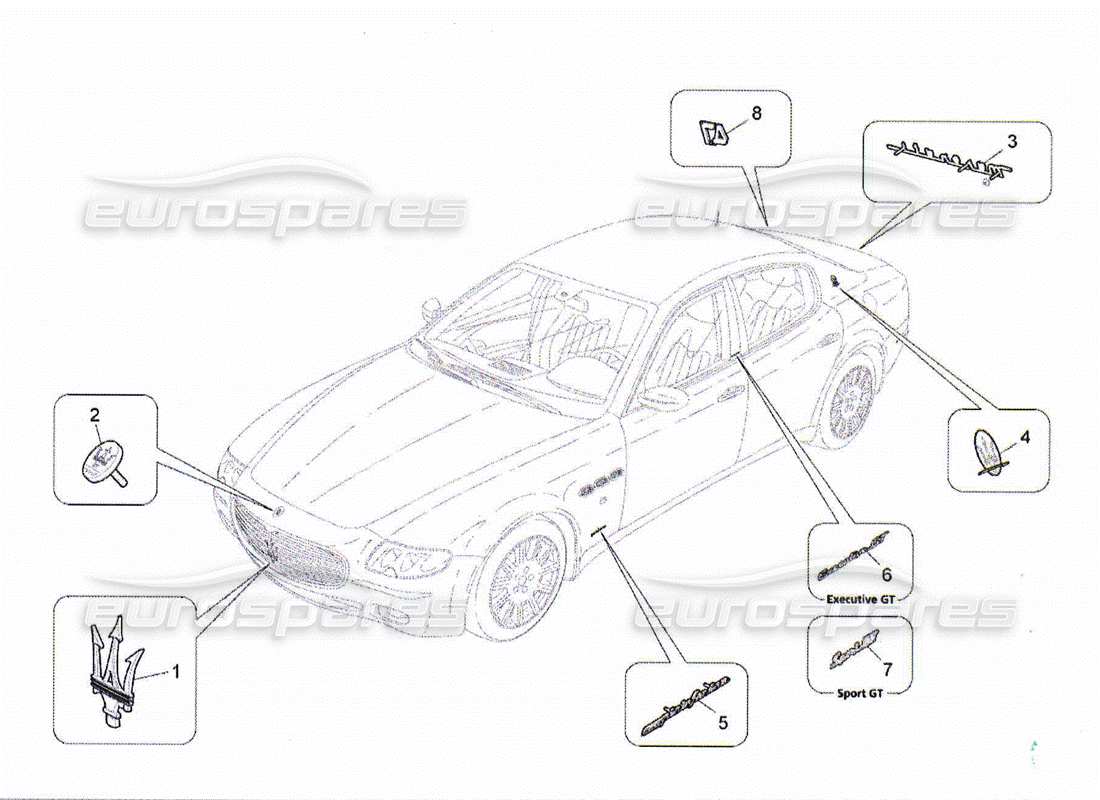 part diagram containing part number 67729600