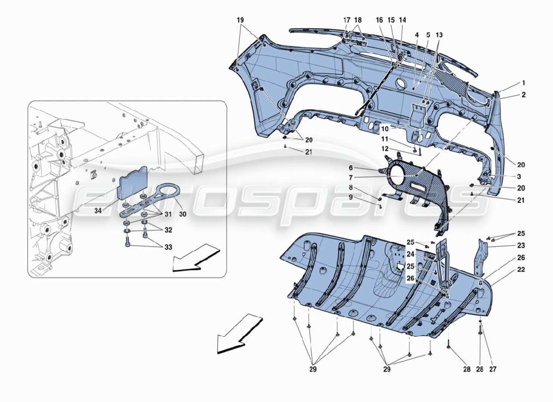 part diagram containing part number 910567