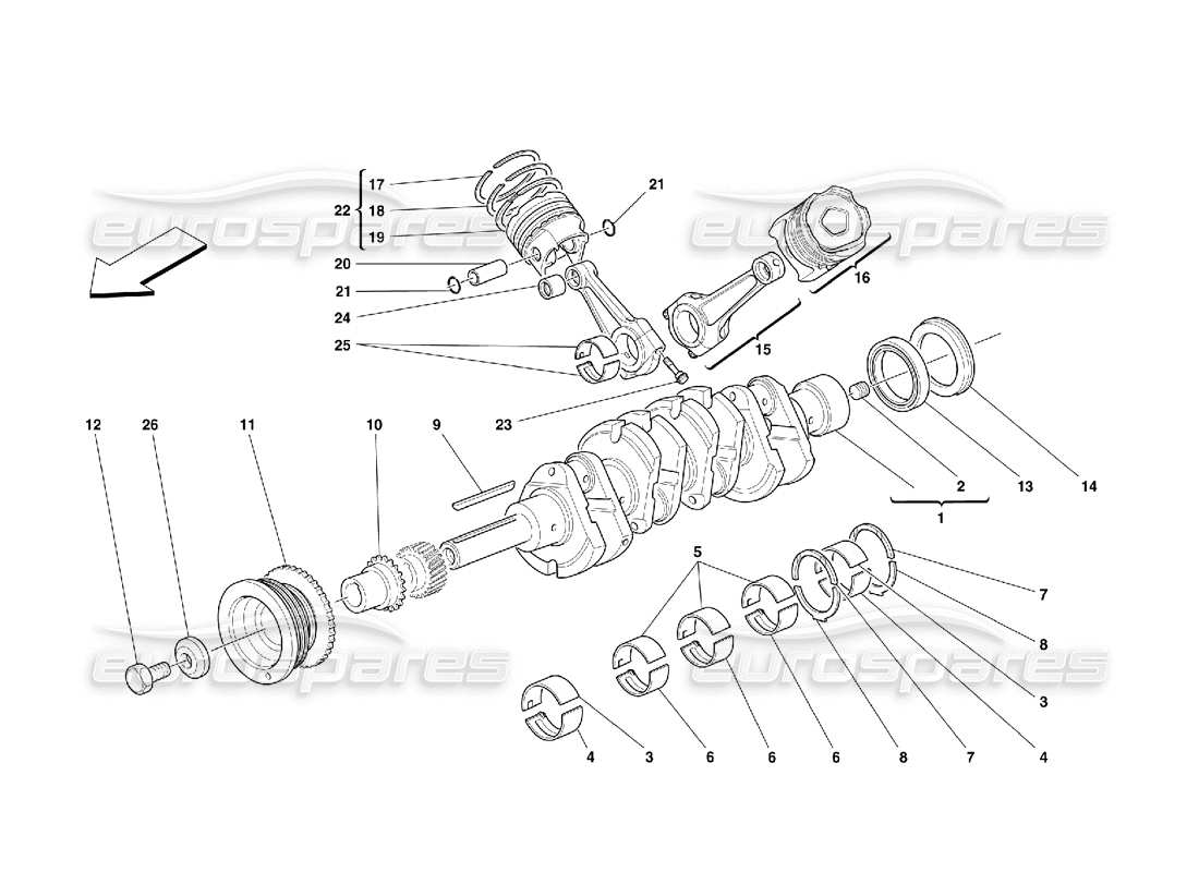 part diagram containing part number 164101