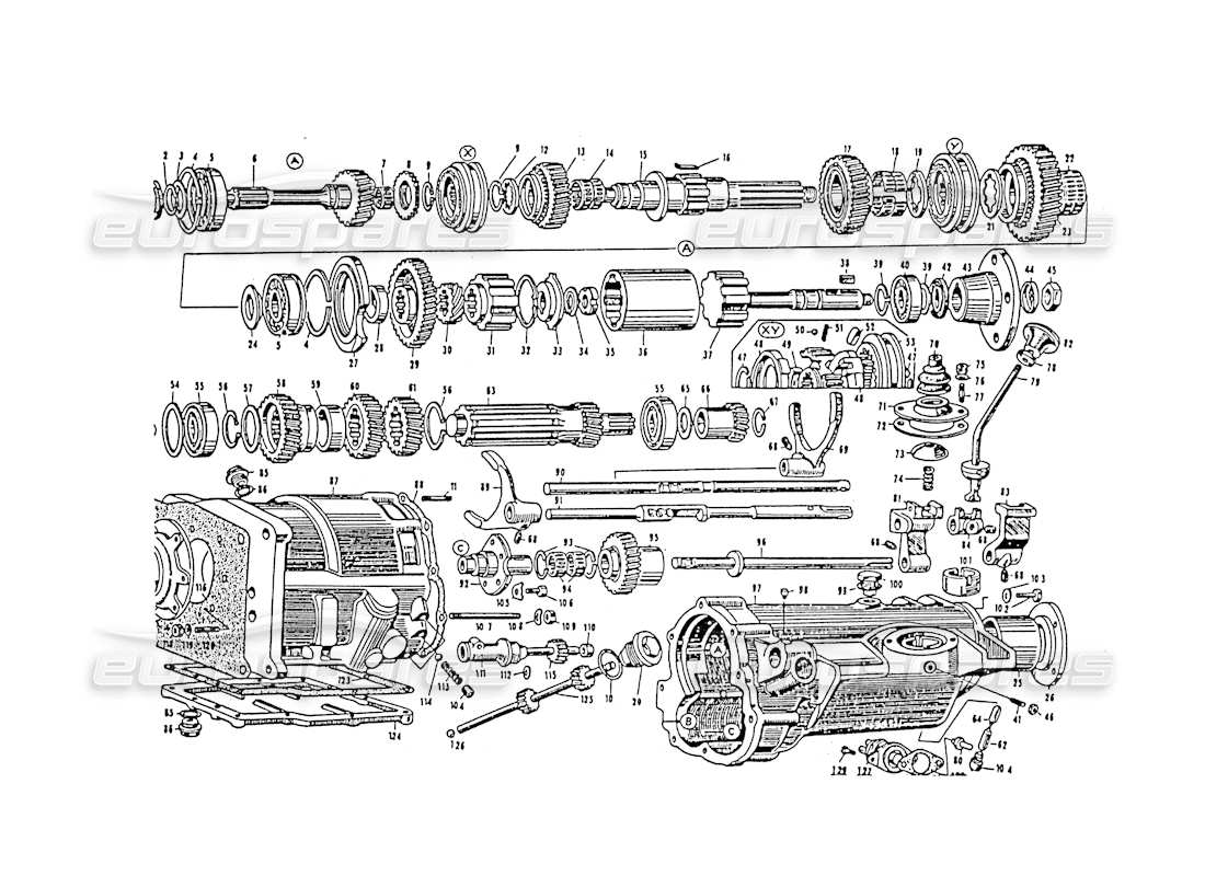 part diagram containing part number zf am 8x12 din 835