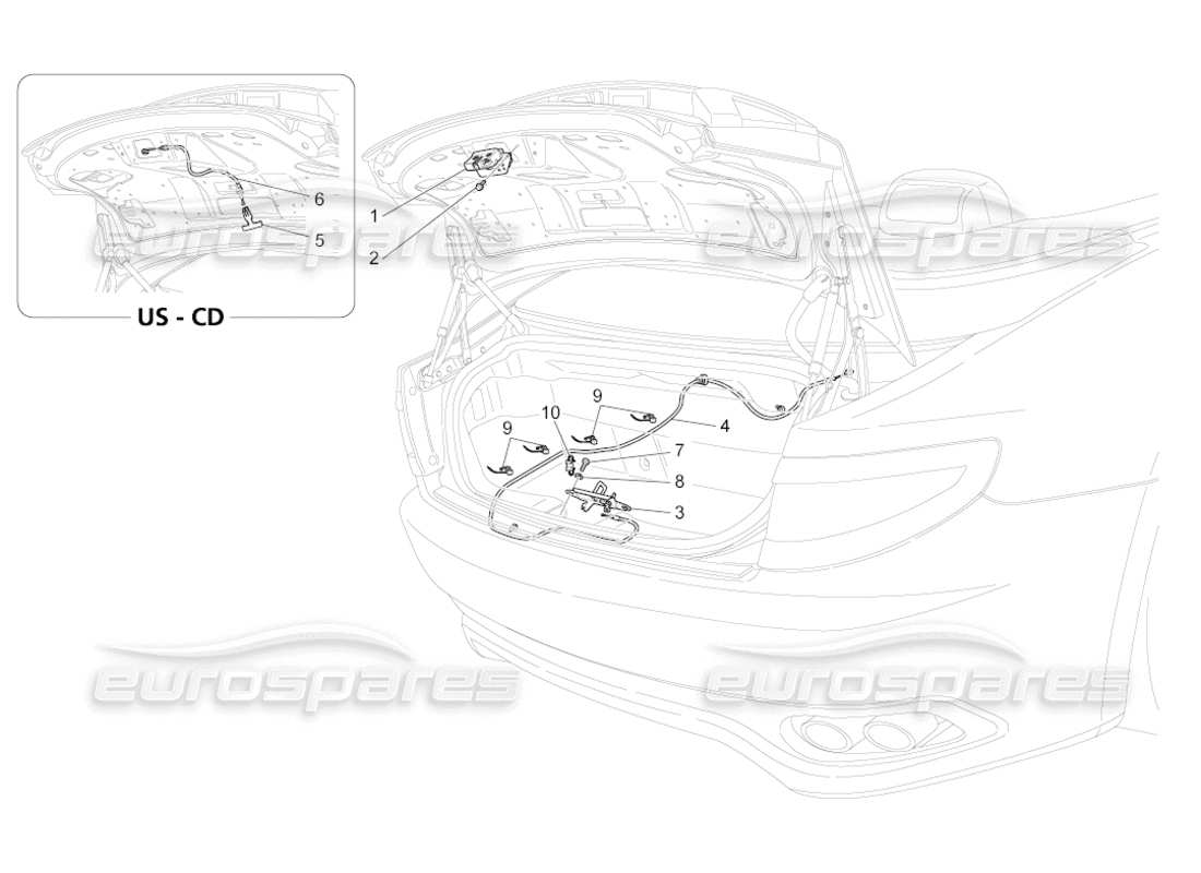 part diagram containing part number 80052700