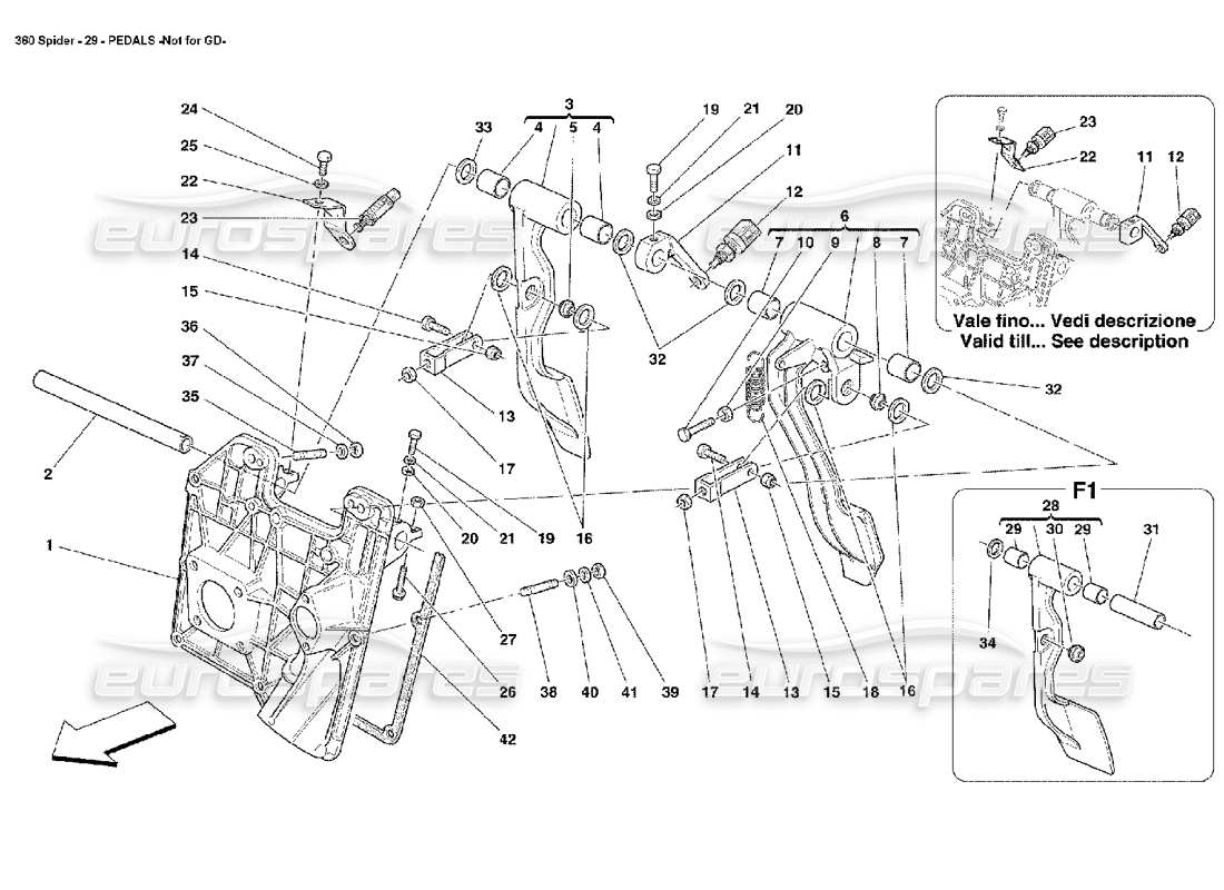 part diagram containing part number 180516