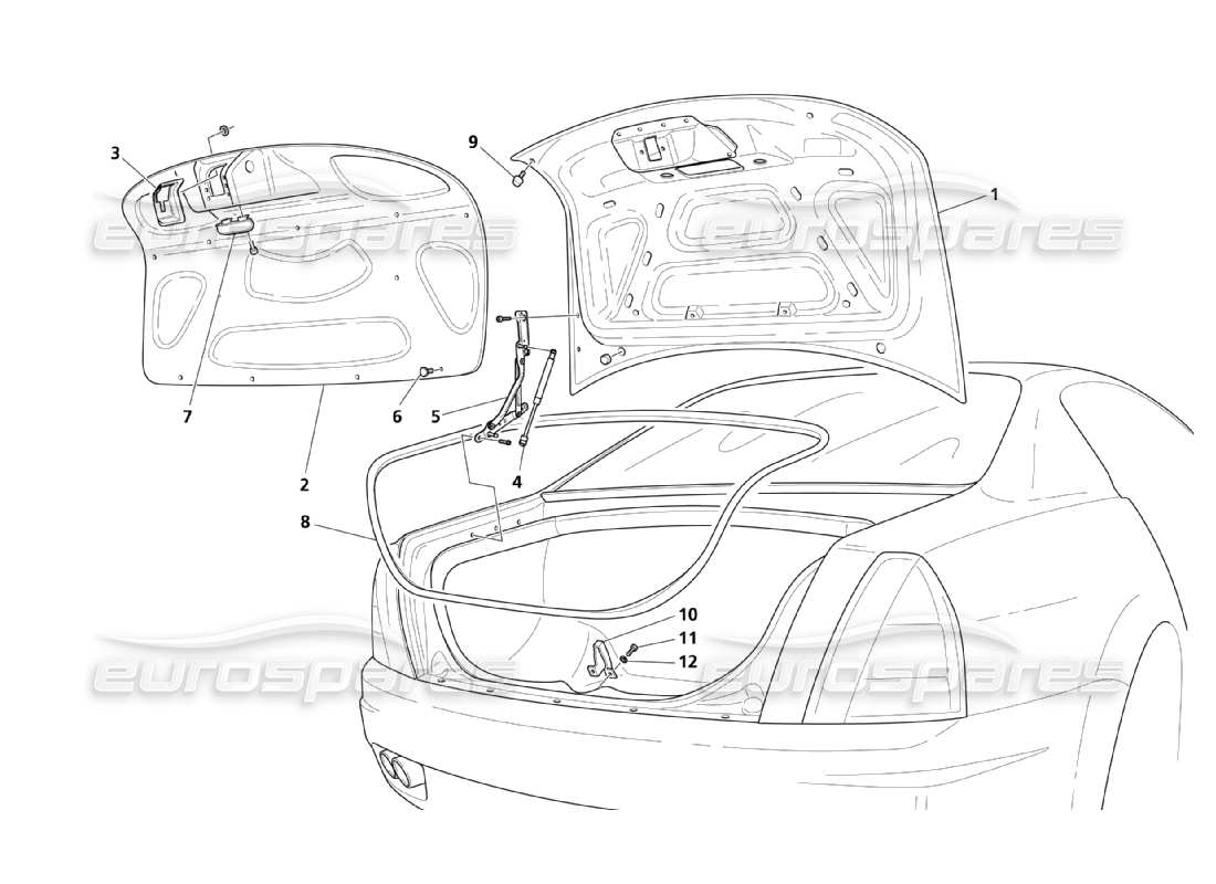 part diagram containing part number 67213800