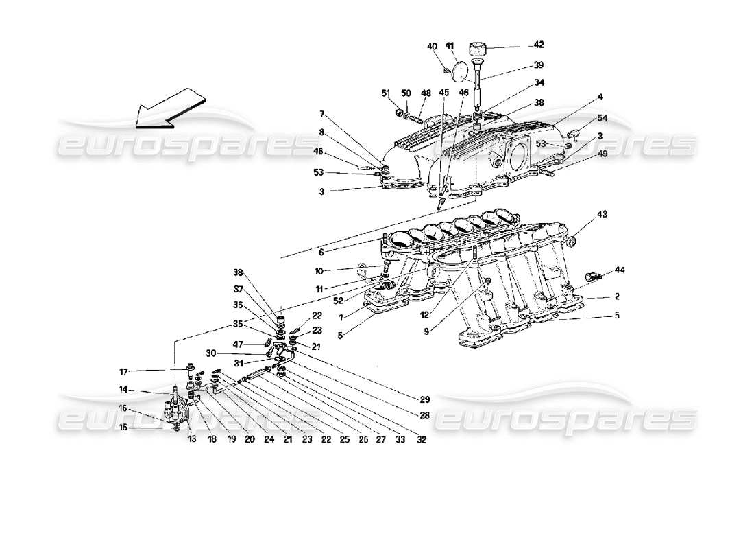 part diagram containing part number 136921