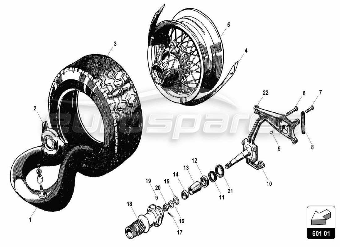 part diagram containing part number 005100964