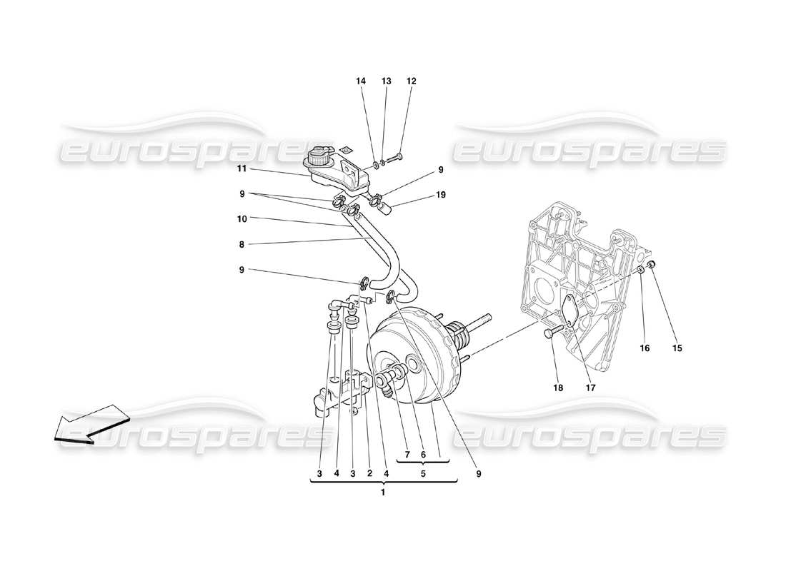 part diagram containing part number 182244