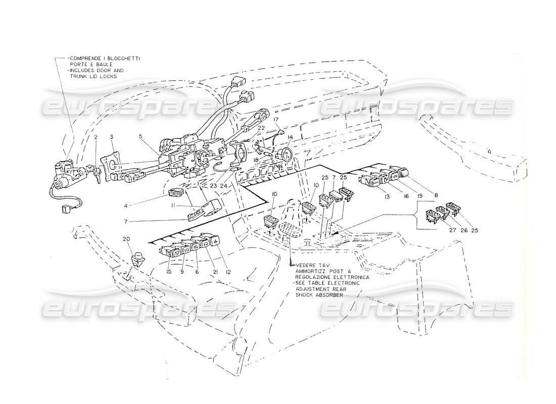 part diagram containing part number 323350153