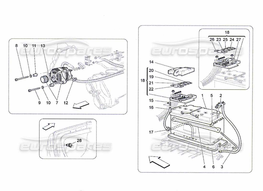 maserati qtp. (2010) 4.7 energy generation and accumulation part diagram