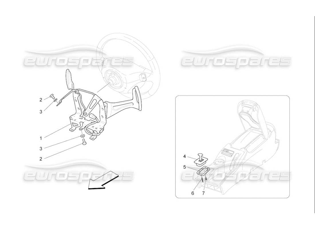 maserati qtp. (2007) 4.2 f1 driver controls for f1 gearbox part diagram