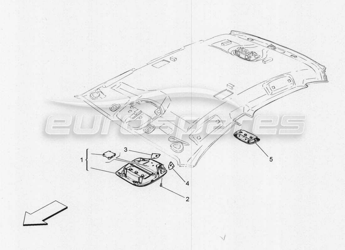 maserati qtp. v8 3.8 530bhp 2014 auto internal vehicle devices part diagram