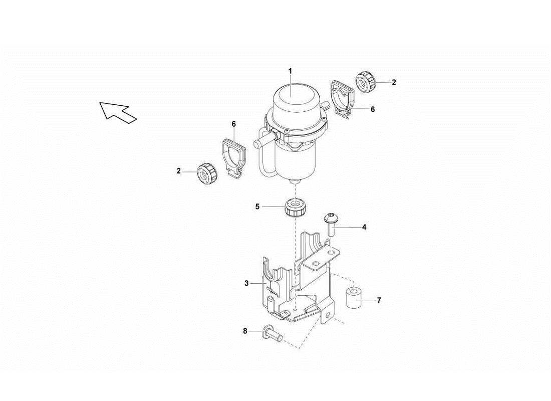 lamborghini gallardo lp570-4s perform electric brake system pump part diagram