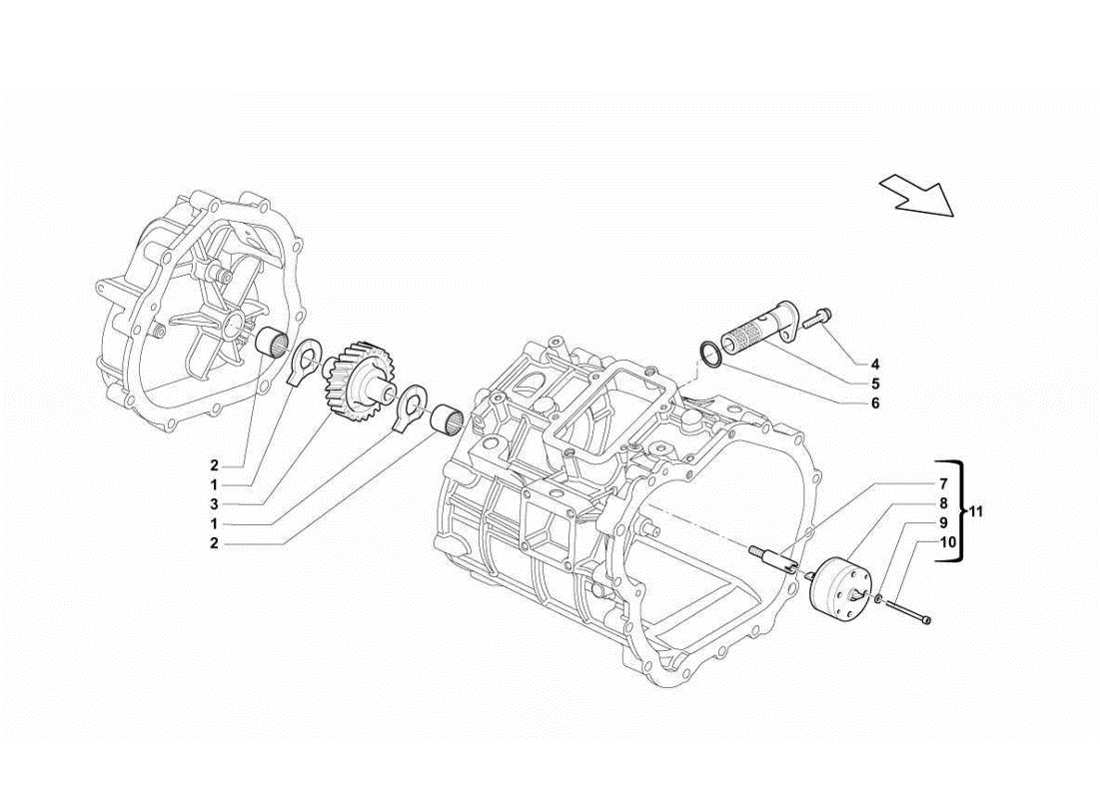 lamborghini gallardo lp570-4s perform gearbox oil pump part diagram