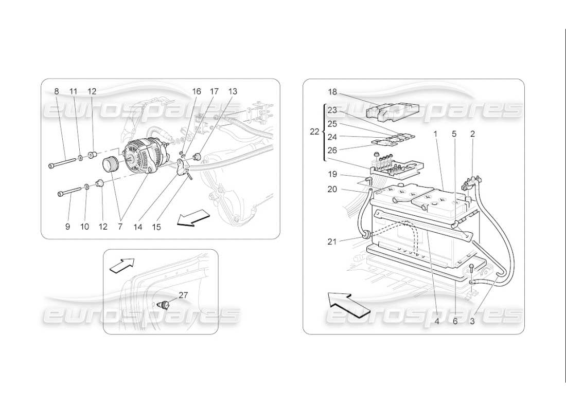 maserati qtp. (2007) 4.2 f1 energy generation and accumulation part diagram