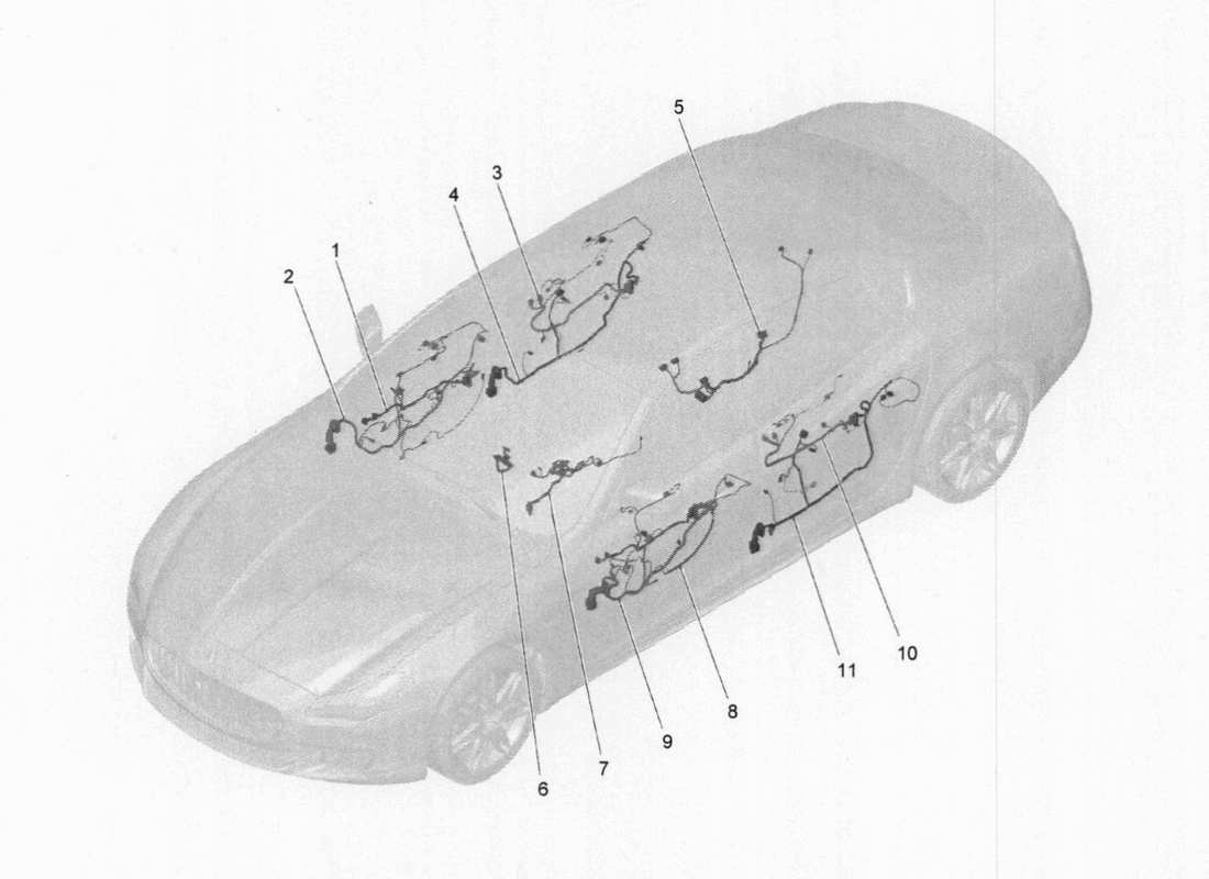 maserati qtp. v6 3.0 bt 410bhp 2015 main wiring part diagram