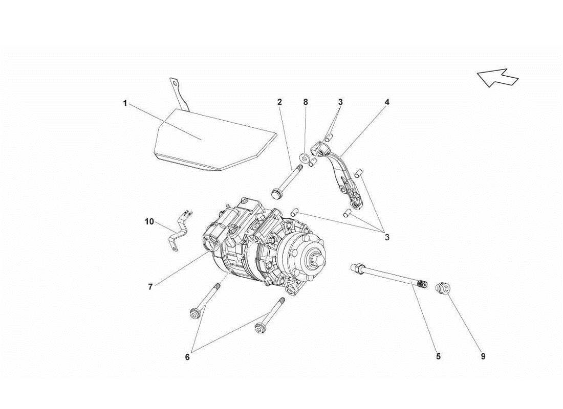 lamborghini gallardo lp570-4s perform air conditioning system part diagram