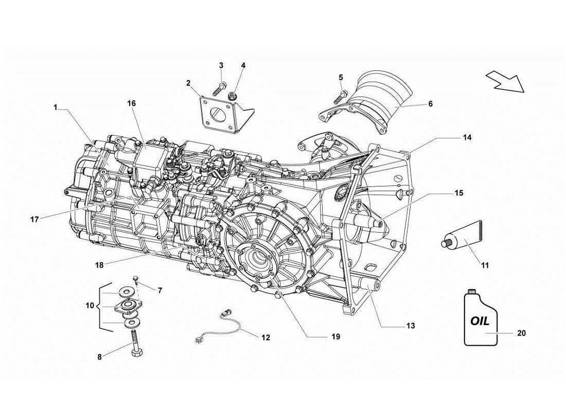 lamborghini gallardo lp570-4s perform assembly part diagram