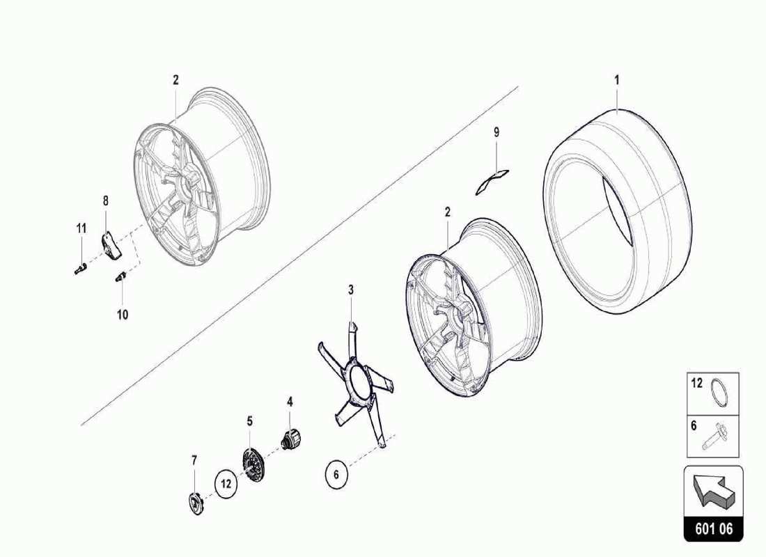 lamborghini centenario spider tyres part diagram