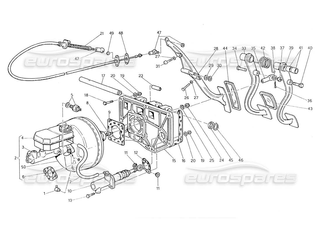 a part diagram from the maserati 228 parts catalogue