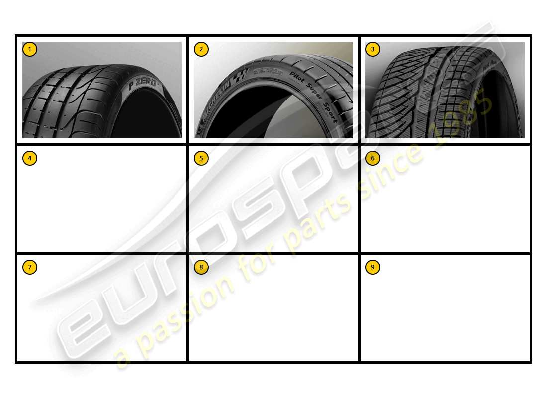 a part diagram from the ferrari ff (accessories) parts catalogue