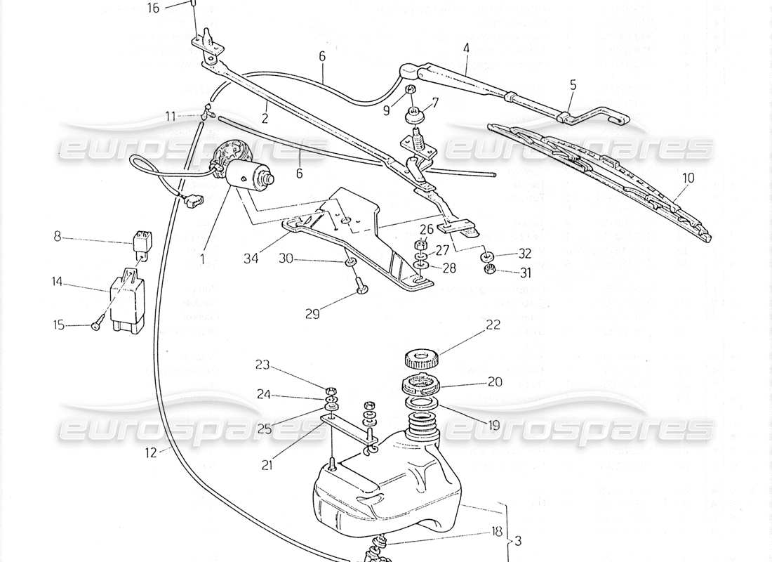 part diagram containing part number 343300405