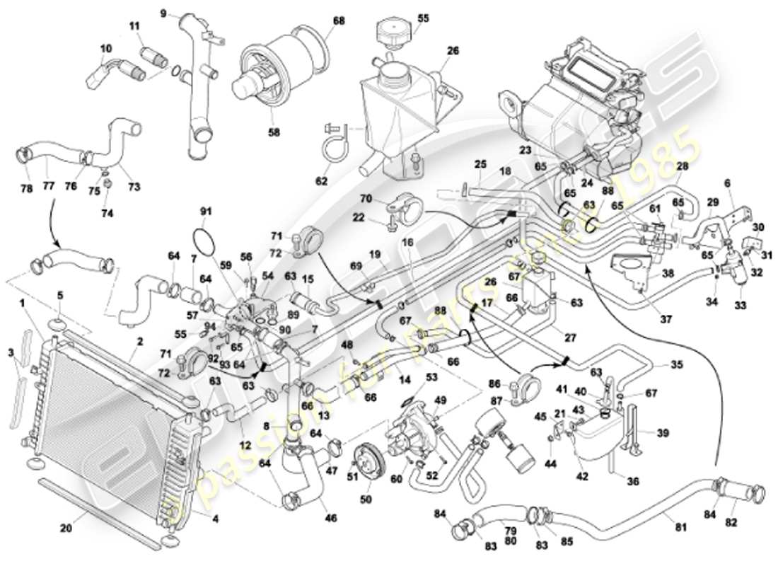 part diagram containing part number 7g43-8a586-aa