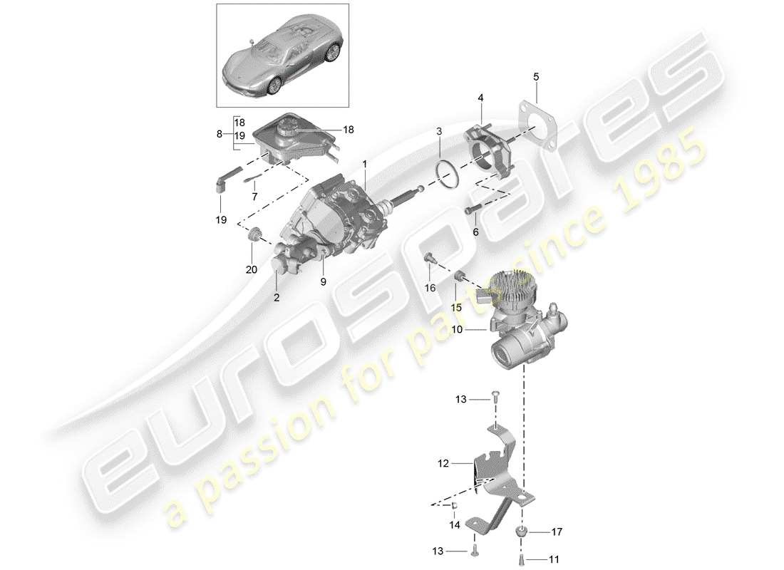 part diagram containing part number 95835537700