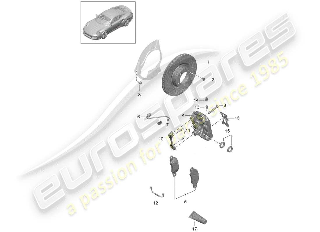 part diagram containing part number 99735150504