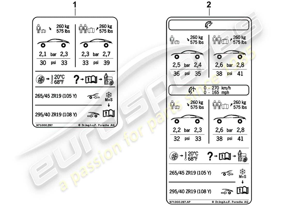 part diagram containing part number 971000287sq