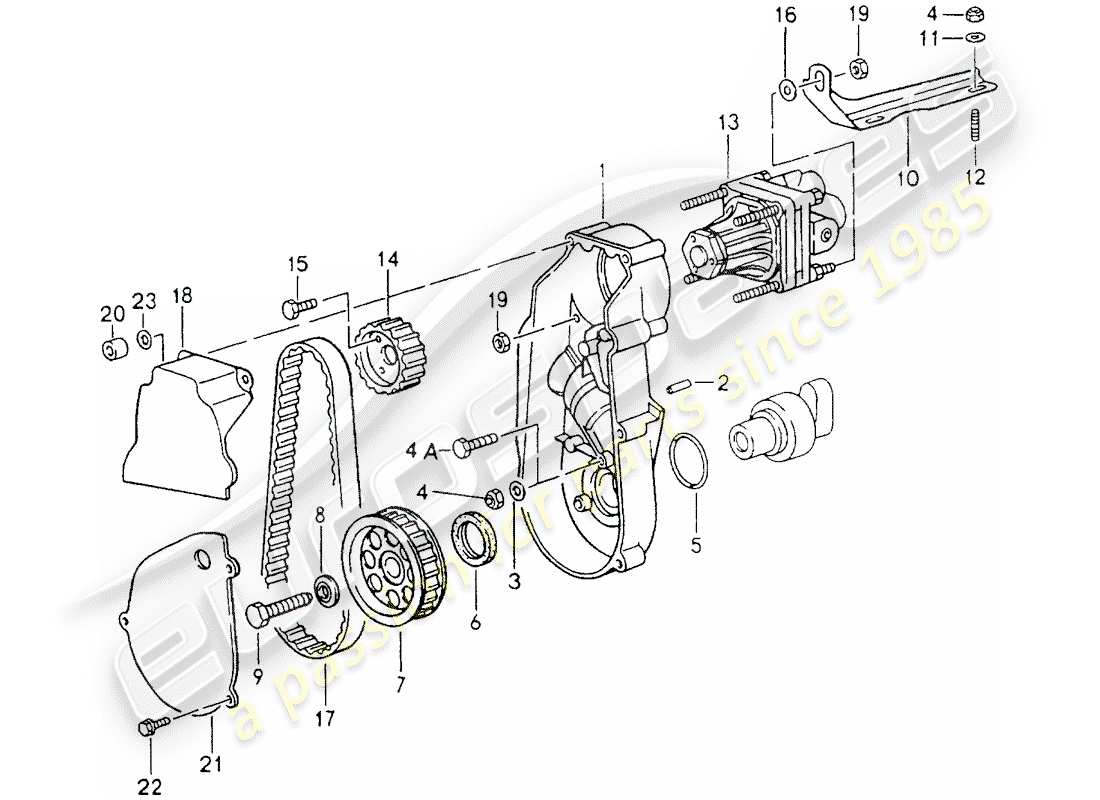 part diagram containing part number 96414730500