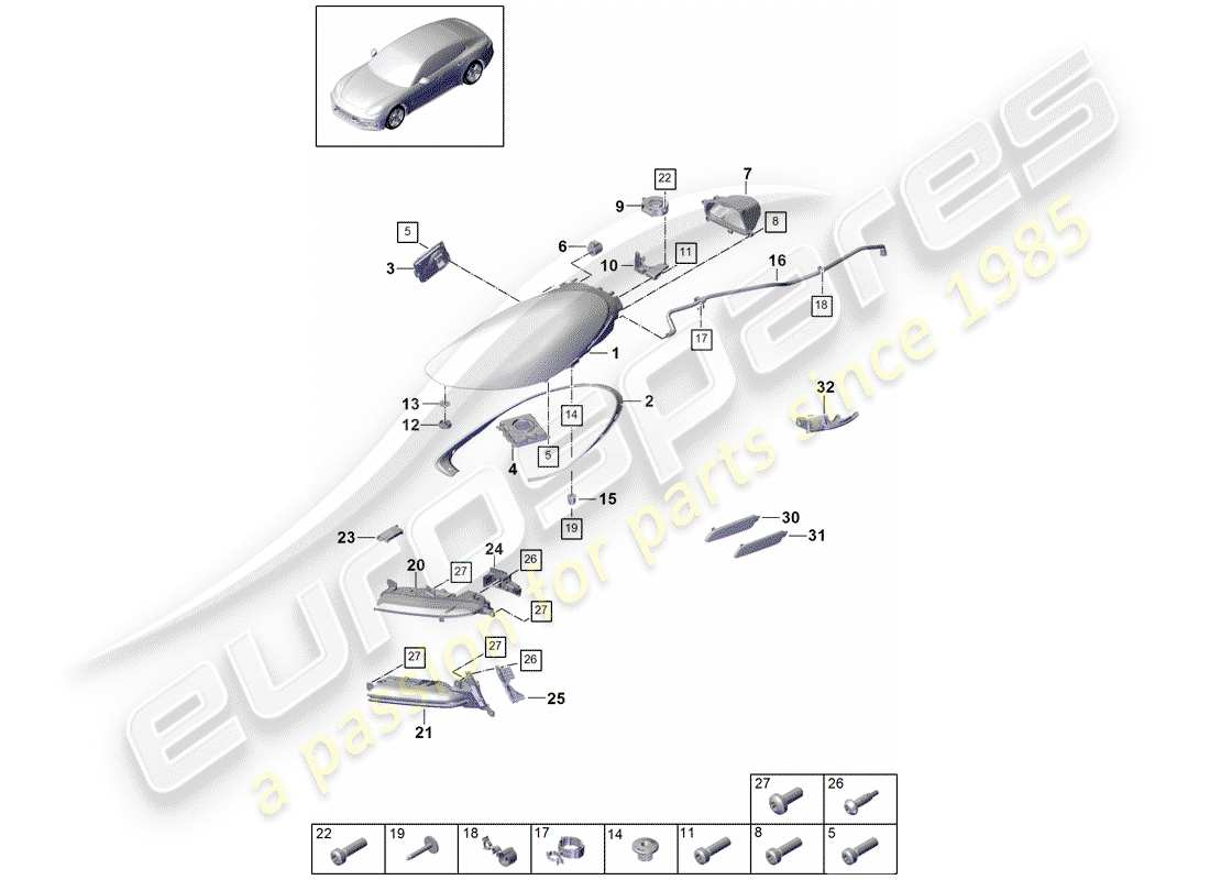 part diagram containing part number n 10415902