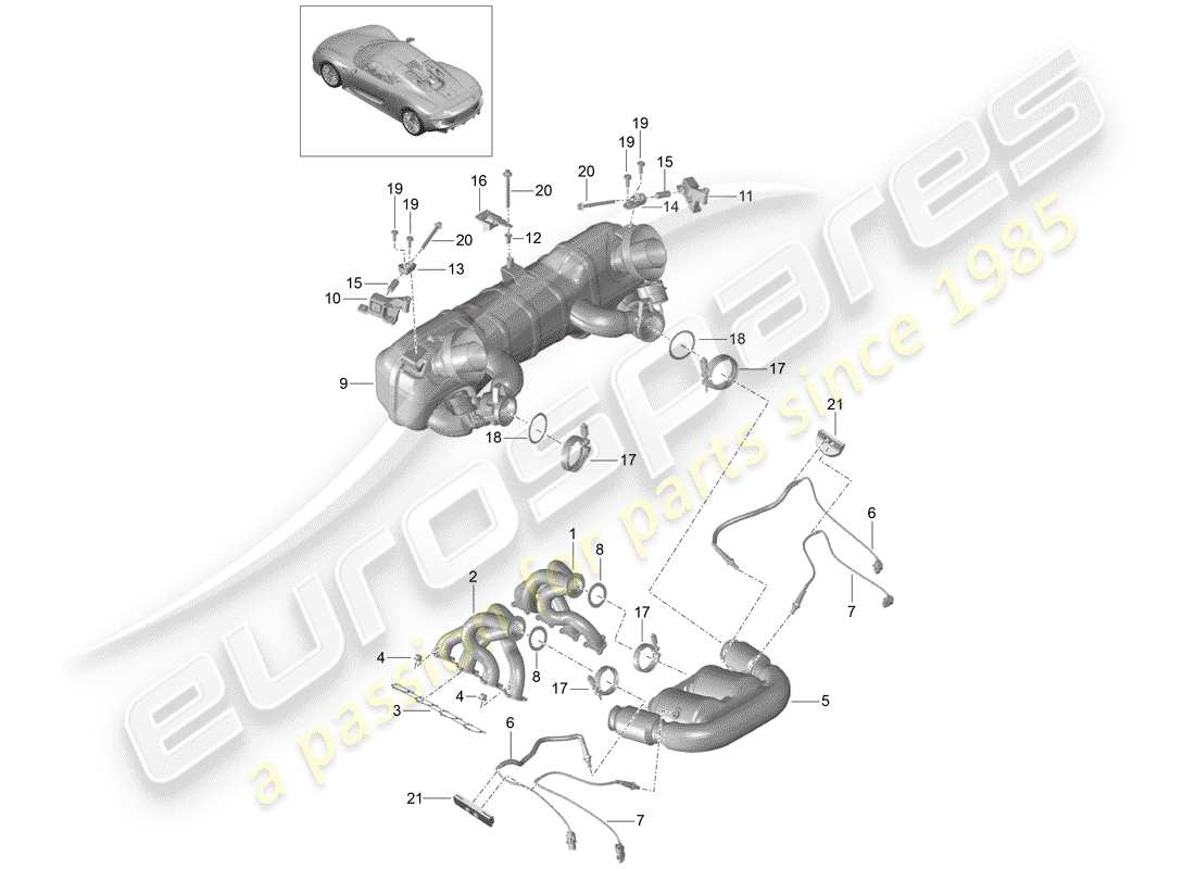 part diagram containing part number 91860640101