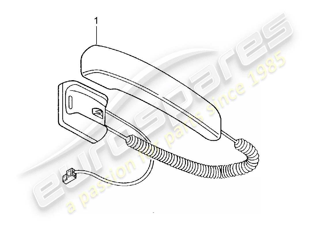 porsche tequipment catalogue (1990) module part diagram