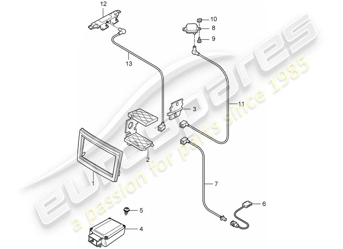 porsche 997 t/gt2 (2008) preparation part diagram