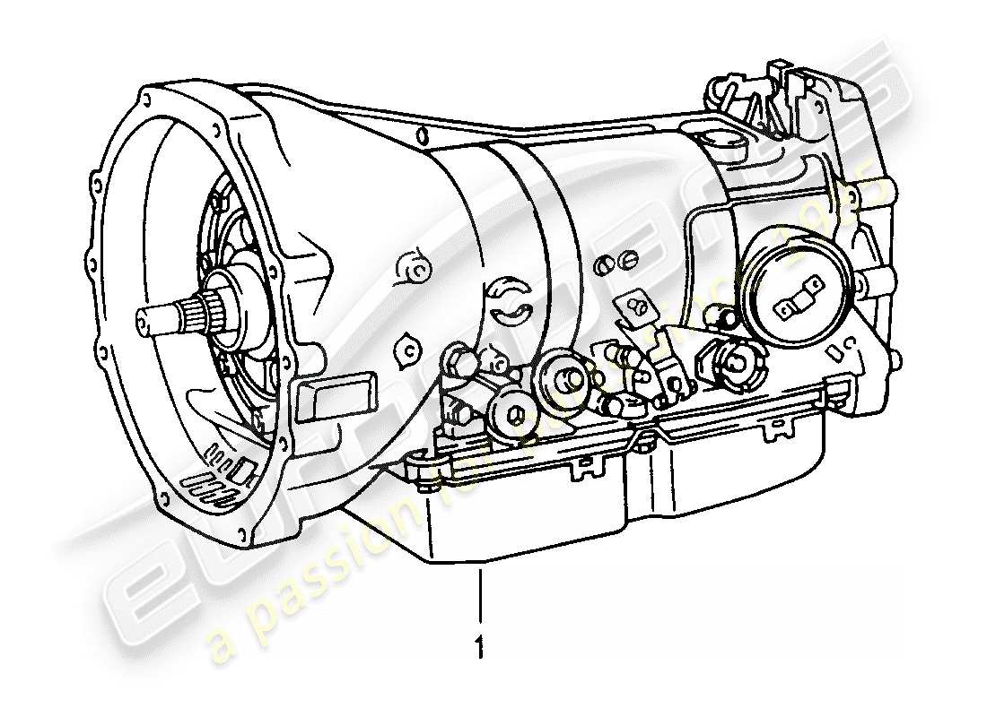 porsche replacement catalogue (1971) body gear part diagram