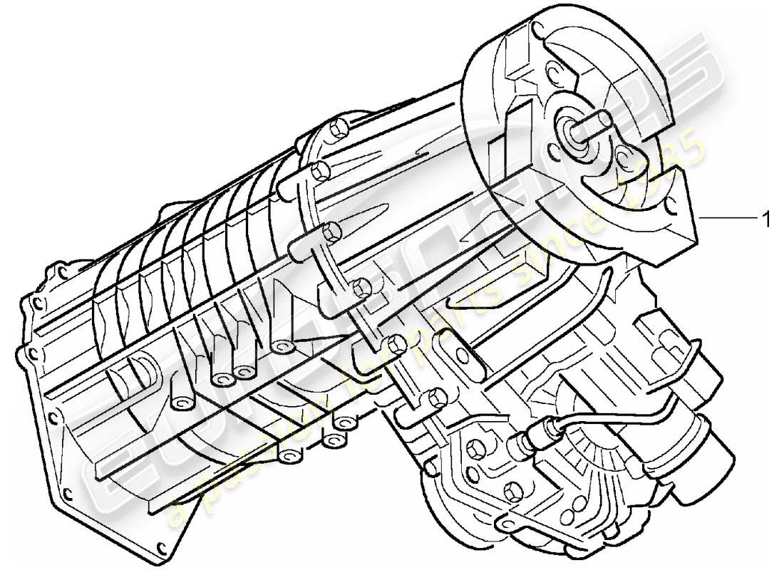 porsche replacement catalogue (1997) transfer box part diagram