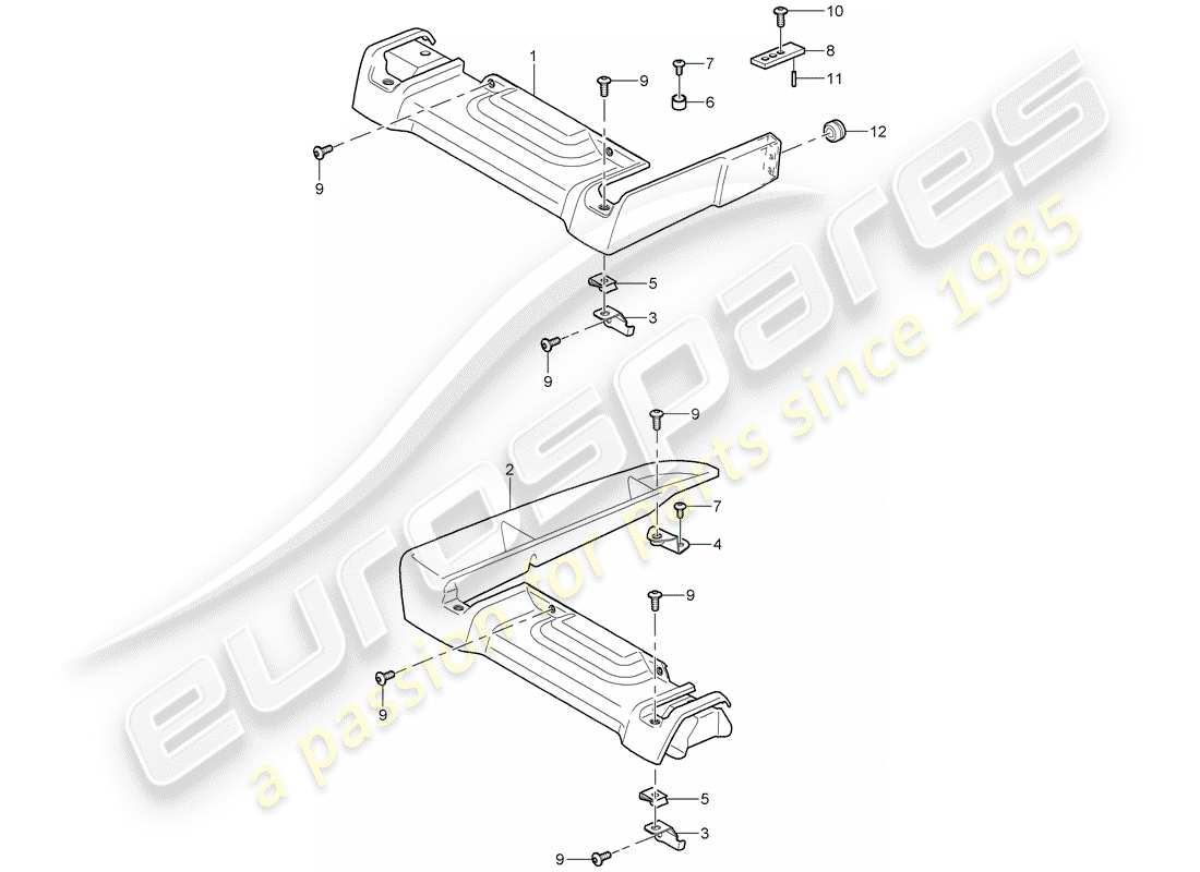 porsche carrera gt (2004) carrera gt - seat - fasteners - d - mj 2004>> part diagram