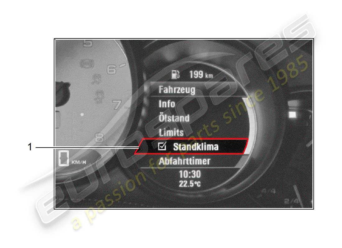 porsche tequipment panamera (2019) installation kit part diagram