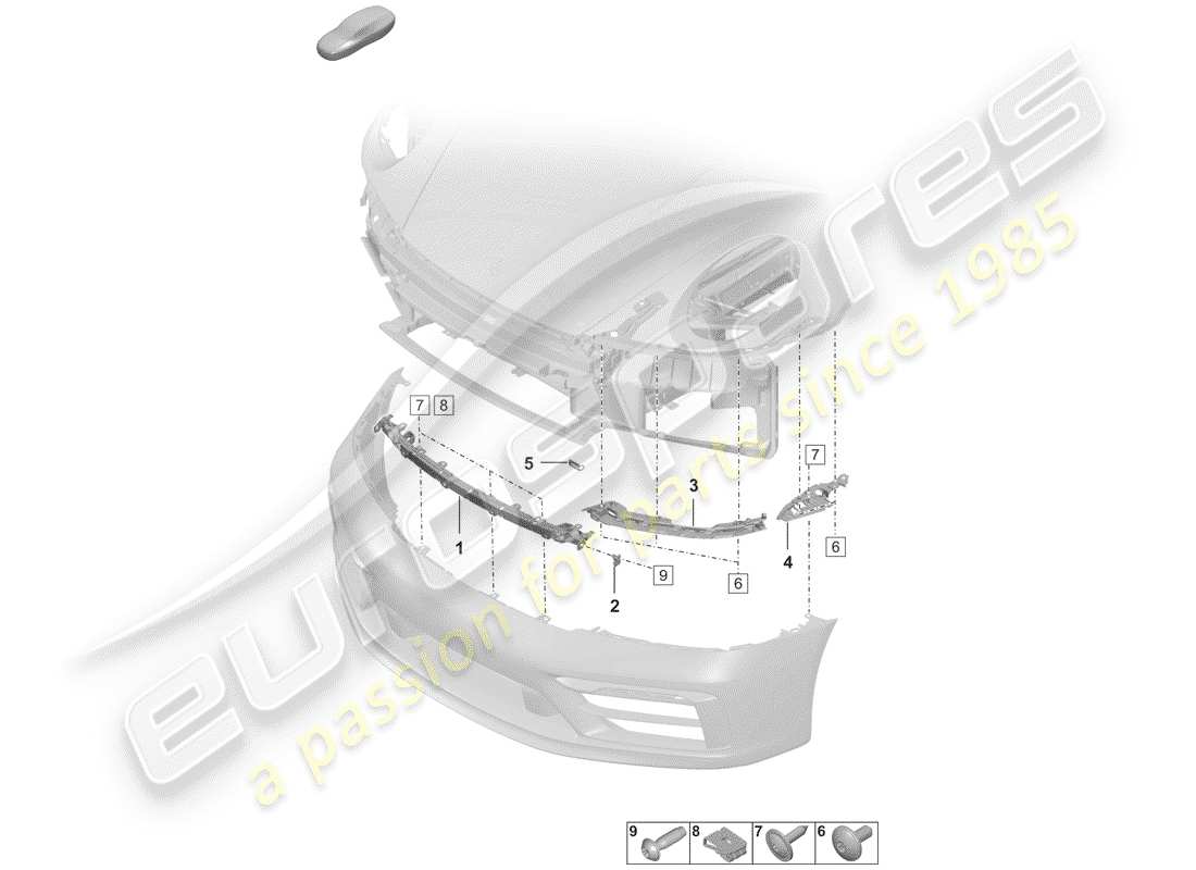 part diagram containing part number 992807596e