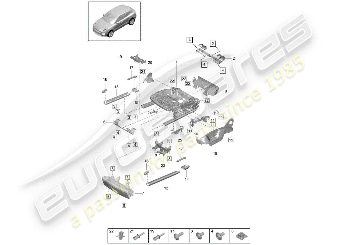 part diagram containing part number 95852156400