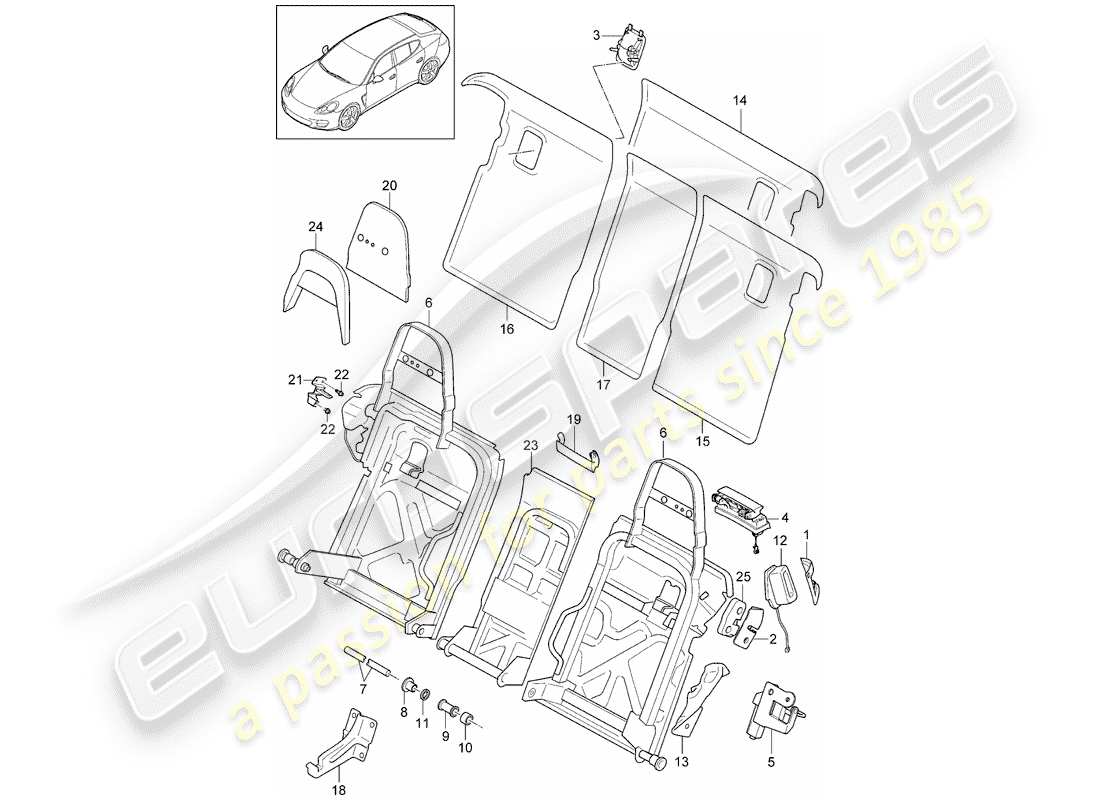 part diagram containing part number 97052241502