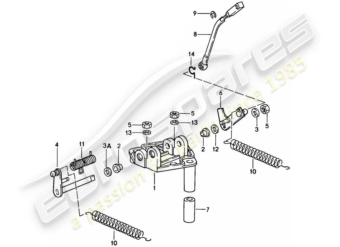 part diagram containing part number 91111011006