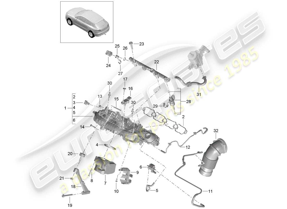 part diagram containing part number 95890628300