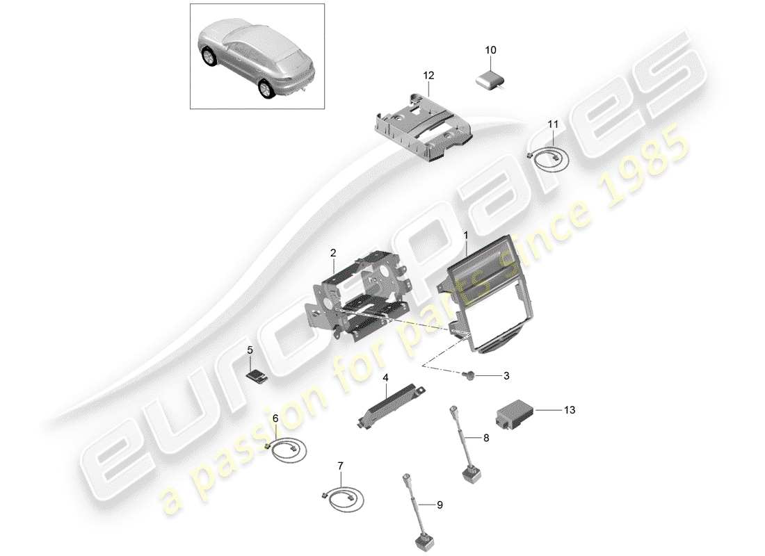 part diagram containing part number 95b035225c