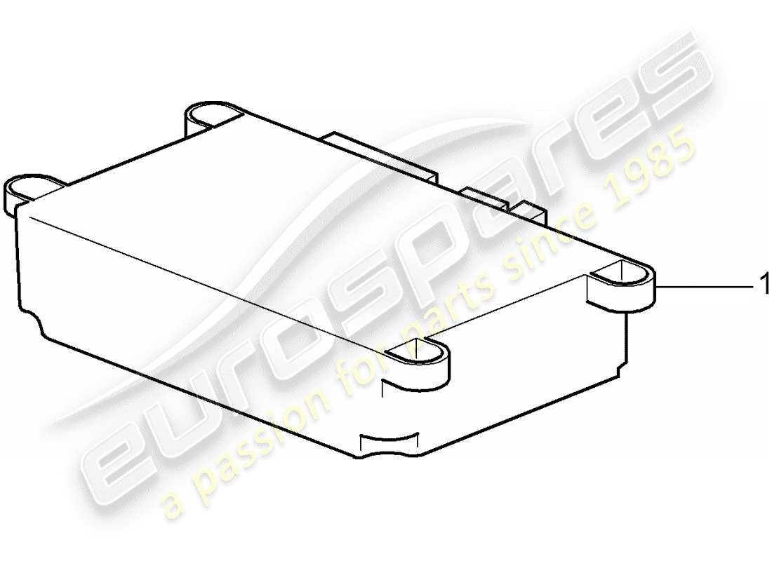 a part diagram from the porsche replacement catalogue (1992) parts catalogue