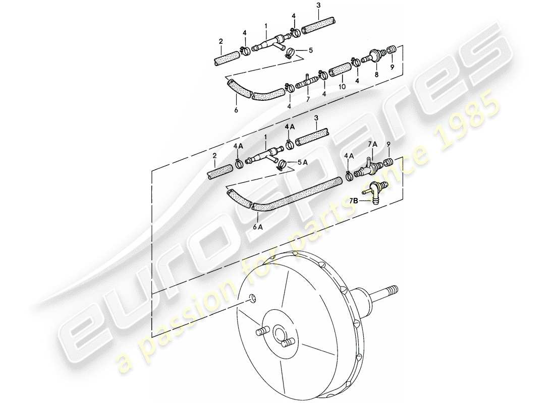 porsche 928 (1984) suction pump - m >> 82d 0608 - m >> 82d 5825 - m >> 82d 5723 - m >> 82d 0622 - m >> 82d 5834 part diagram