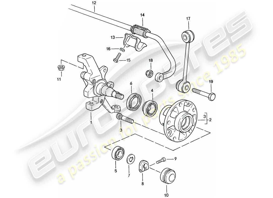 porsche 928 (1984) steering knuckle - f 92-gs861 000>> - lubricants - d - mj 1986>> - mj 1986 part diagram